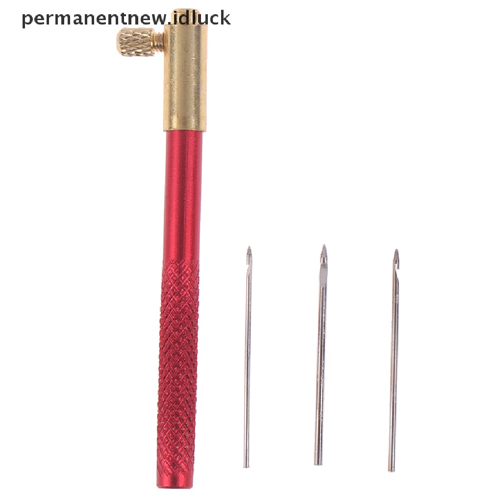 [luckypermanentnew] Bordir Tambour Crochet Hooks Alat Rajut Dengan 3s French Crochet [ID]