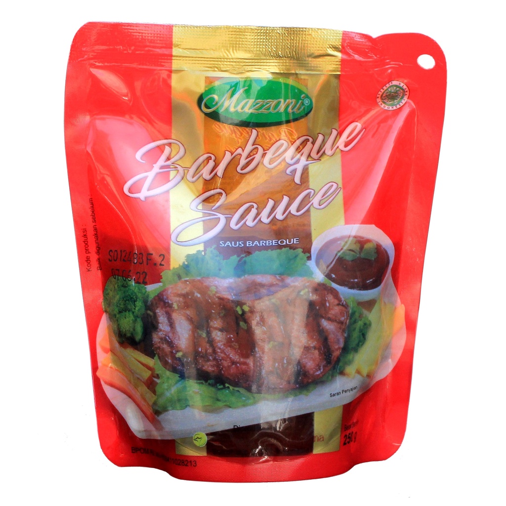 

Mazzoni Barbeque Sauce 250gr – Saus BBQ