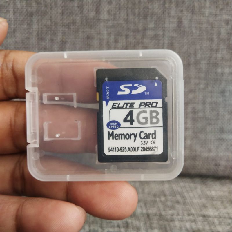 Memori Card SD Elite Pro 4GB Original memory card