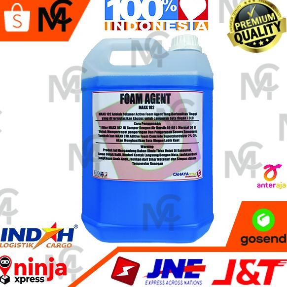 [PRODUK BJQ0T] MAXX 102 CLC |  PEMBUAT BUSA BATA RINGAN 5LT FOAMING AGENT FOAM (cellular lightweight