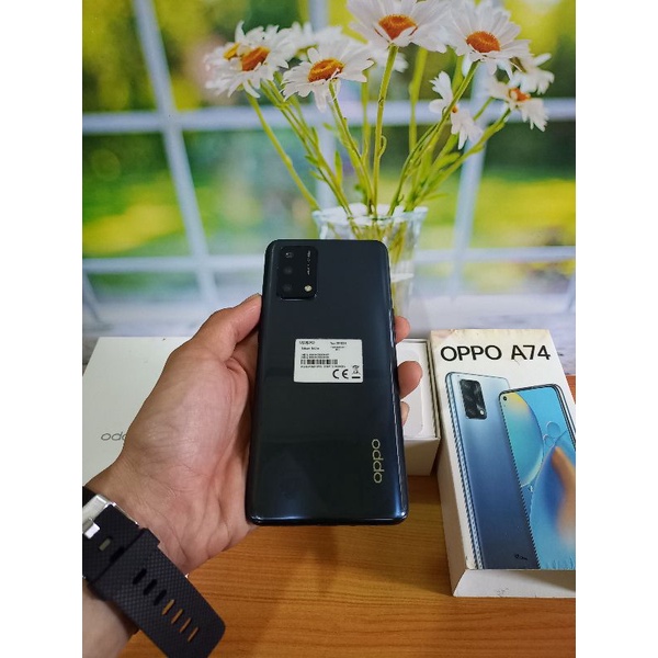 OPPO A74 6/128 SECOND MULUS BERGARANSI TERMURAH