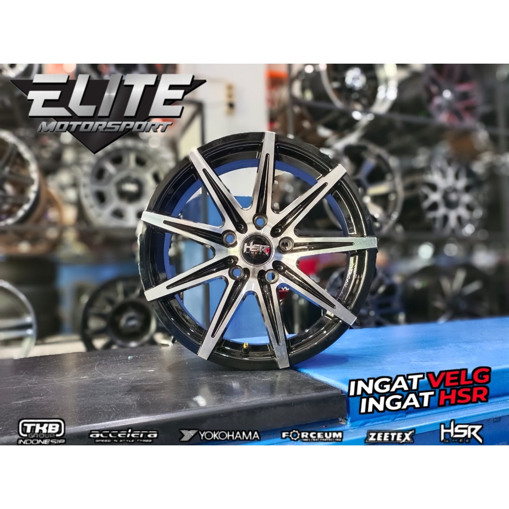 Velg Mobil BRV EERTIGA X-OVER Ring 16 Lebar 6.5 Lubang 5x114.3 HSR KCCX