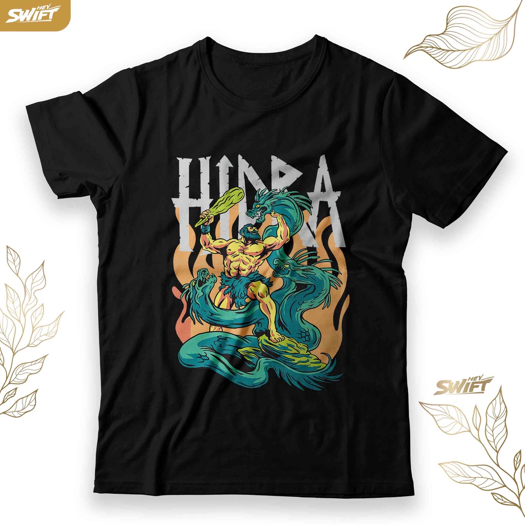 KAOS Hydra Greek Mythology TSHIRT BAJU DISTRO