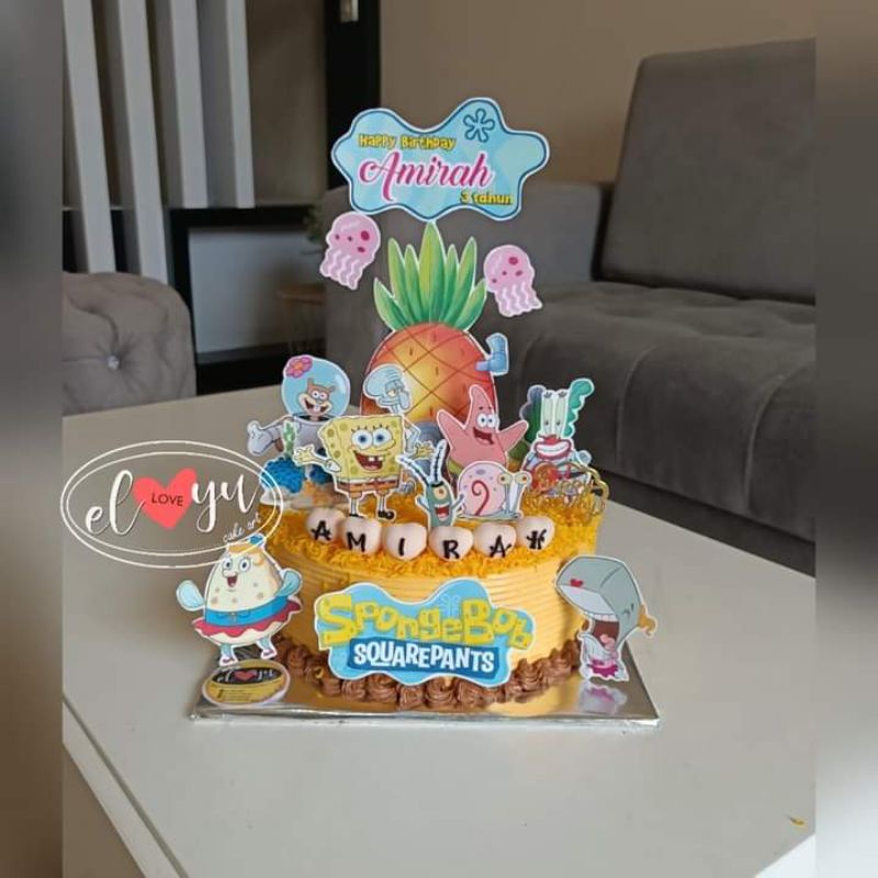 

Kue Tart Ulang Tahun Topper Kartun Anak ( Cake Cirebon )