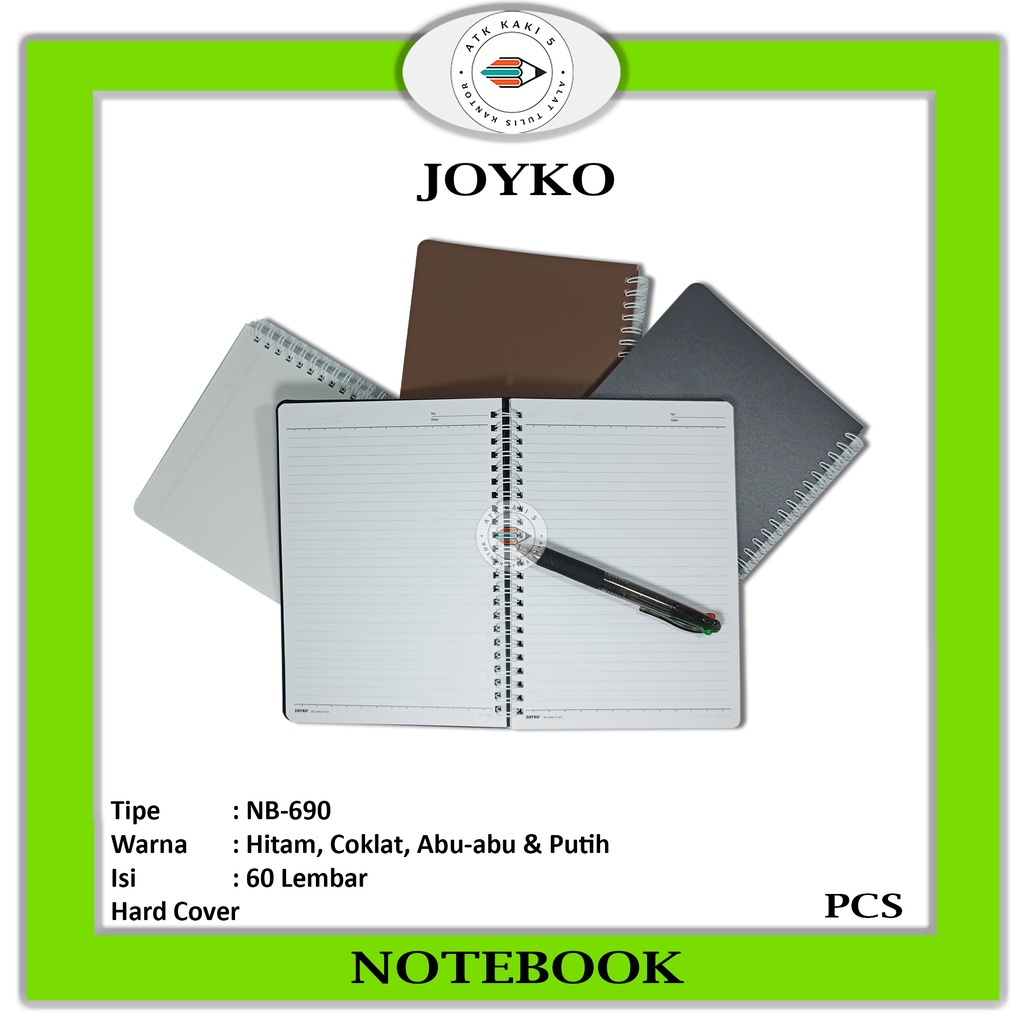 

JOYKO - Notebook / Buku Catatan NB-690 - Pcs