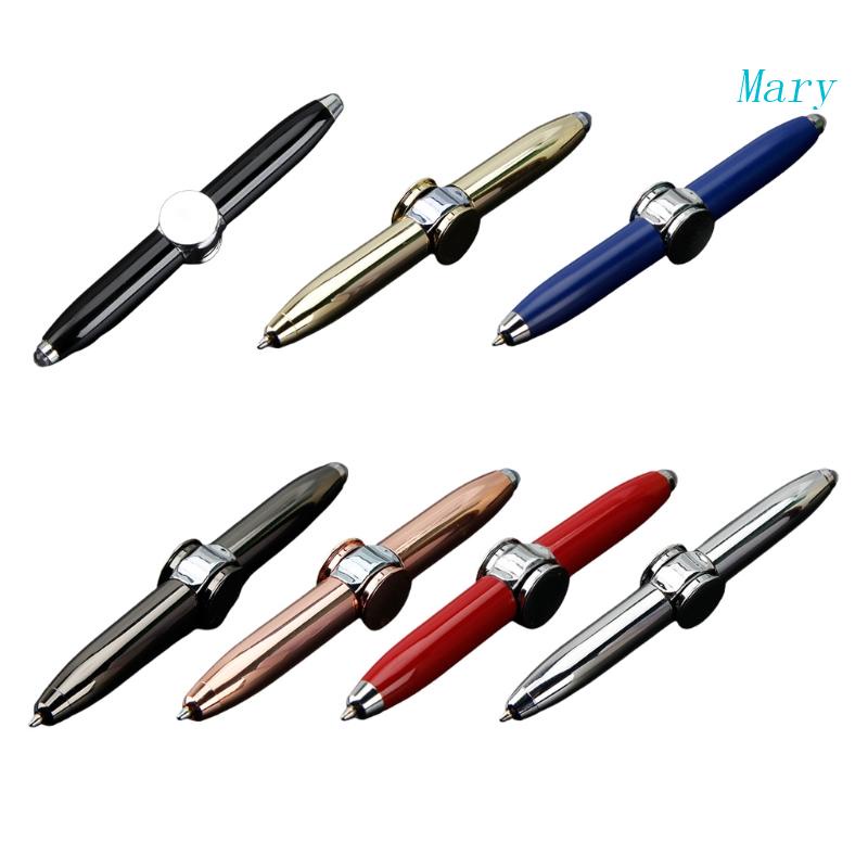 Mary Pressure Release Mainan Luminous Fidget Pen Sensory Mainan Pesta Anak Sekolah Supply