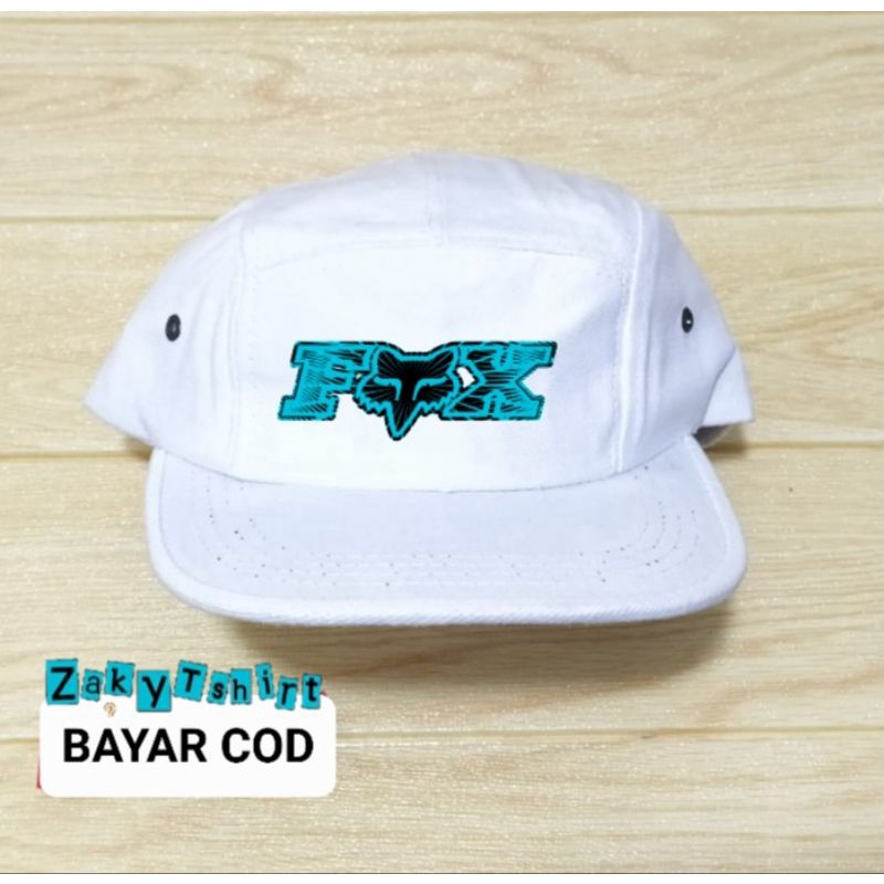Topi Panel 5 Logo Fox