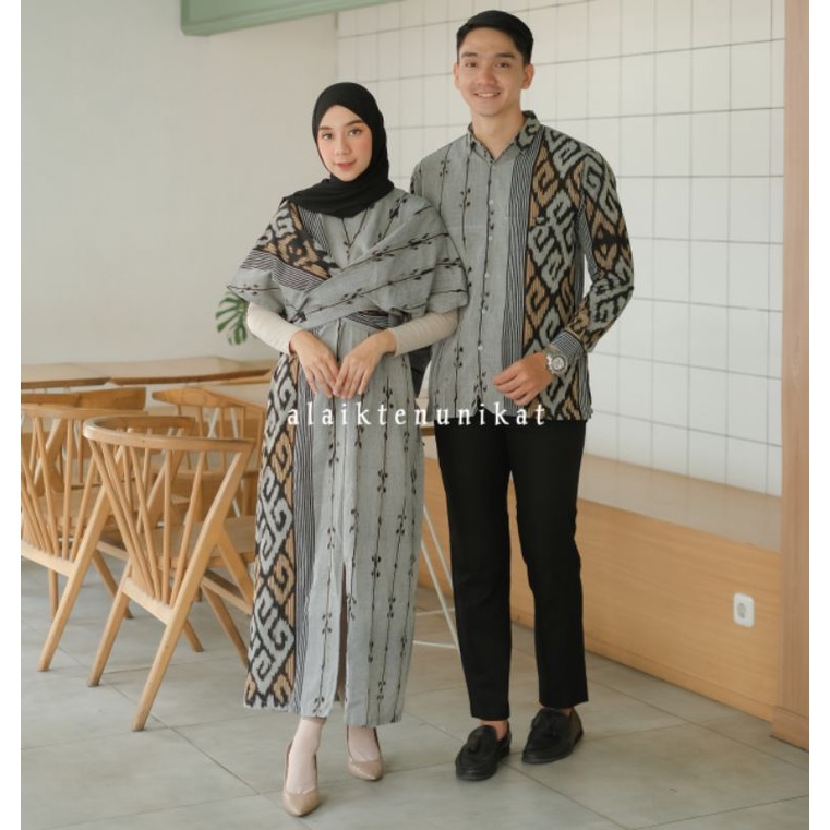 GAMIS TENUN RAISA - COUPLE TENUN - BAJU TENUN - DRESS TENUN - KEMEJA TENUN