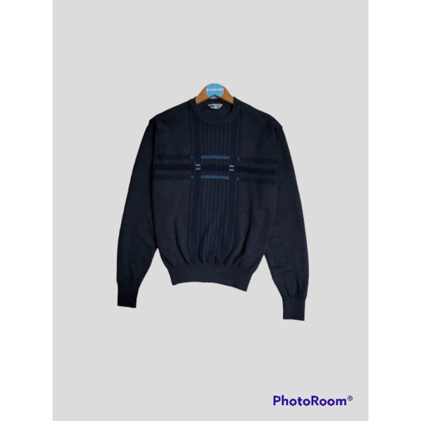 SWEATER RAJUT FILA SECOND KNITWEAR PRIA WANITA VINTAGE