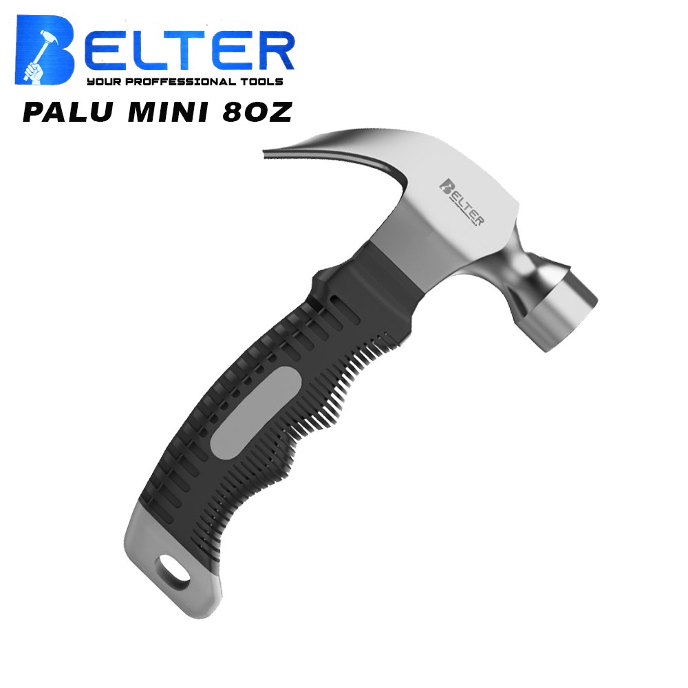 PROMO PALU KAMBING Claw Hammer MINI / PALU CEBOL gagang karet 8 oz JAPAN TECH