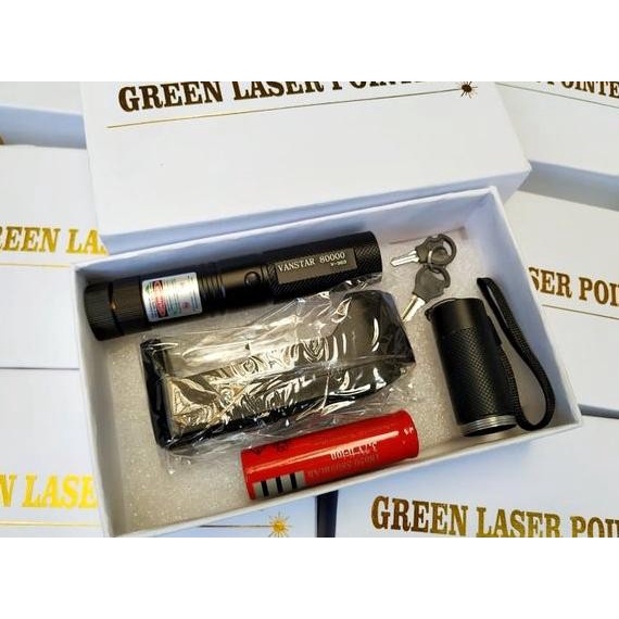 Green Laser Pointer 303 / senter Laser charger VanStar V-303