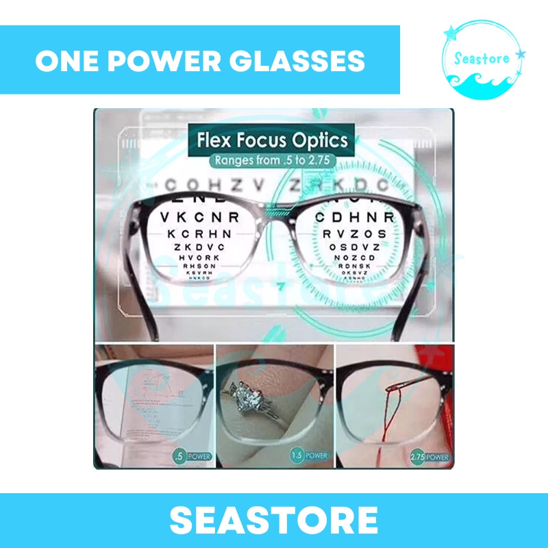 Kacamata Baca Plus Auto All In One Focus One Power Readers Glass Kaca Mata Servis HP GROSIR Kacamata Baca Super Auto Fokus Plus Anti Radiasi Blueray Blue Light Kaca Mata Rabun Dekat Presbiopia Frame Rimles Original Unisex Pria Wanita