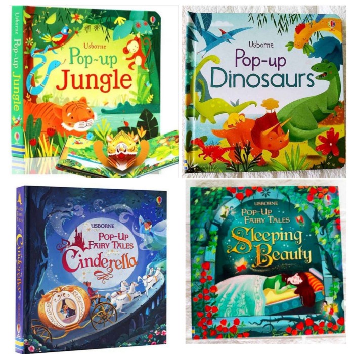 

Buku cerita usborne/ Usborne Pop-up