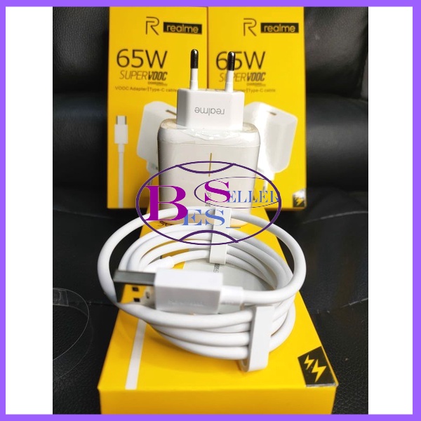 charger realme supervooc 65 watt/30 watt/20 Watt Bergaransi 1 Minggu