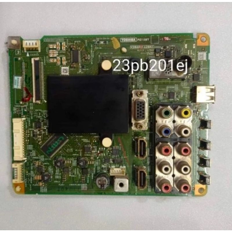 MB - MAINBOARD - MESIN TV LED TOSHIBA 23PB201EJ - 23PB201