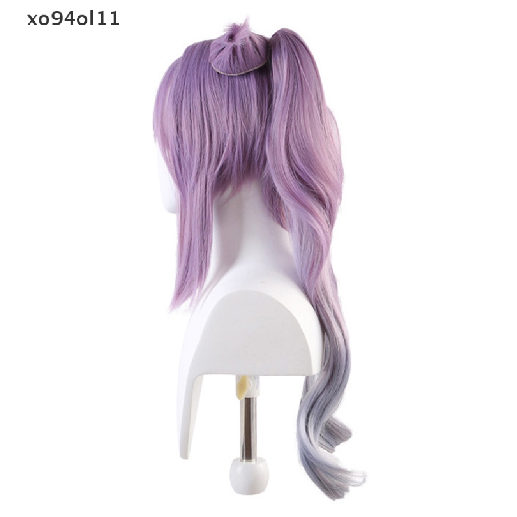 Wig Rambut Sintetis Cosplay XO Game Genshin Impact Venti Keqing Barbara OL