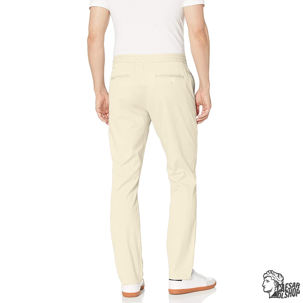 Caesar Olshop - Chino Pinggang Karet - Antonius - Cream