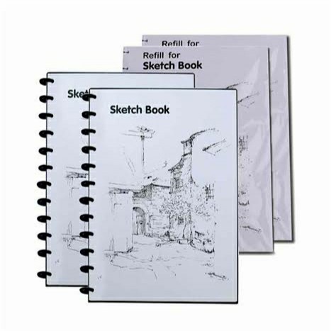 

Terlaris ✨ -A3 LYRA SKETCH BOOK REFILLABLE BUKU GAMBAR SKETSA BISA ISI ULANG - Refill- 2.1.23