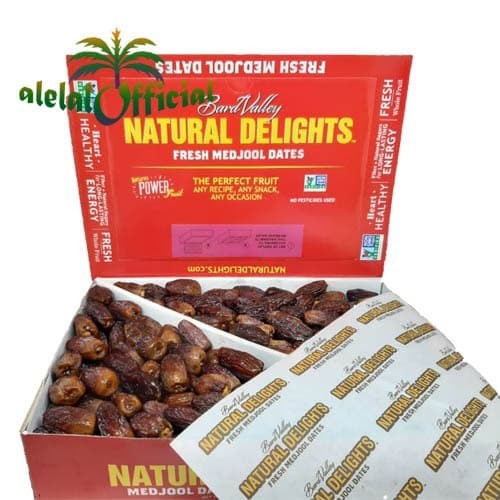 

Kurma Medjool Natural Delight 5 kg / Kurma Medjoul California Jumbo
