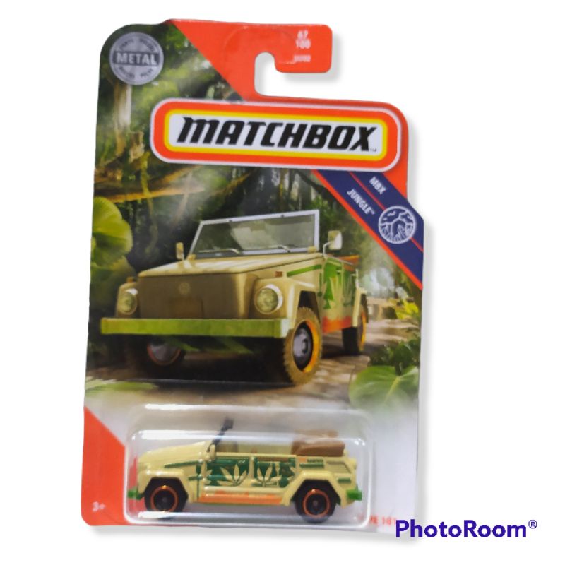 diecast matchbox mobil camat vw type 181 safari germany volkswagen orange original