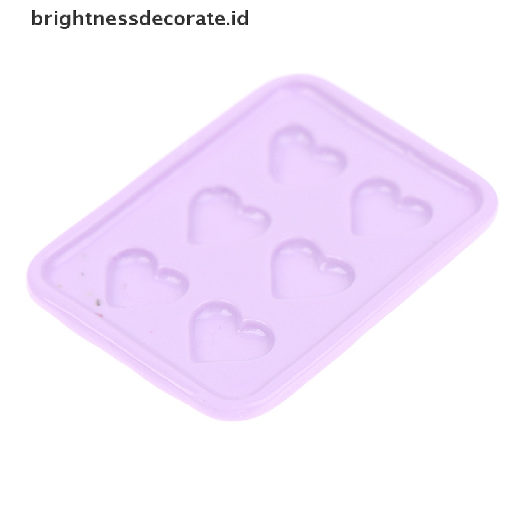 [Birth] 2pcs 1per12 Miniatur Rumah Boneka Baking tray Pretend Play Set Mainan Masak Dapur [ID]