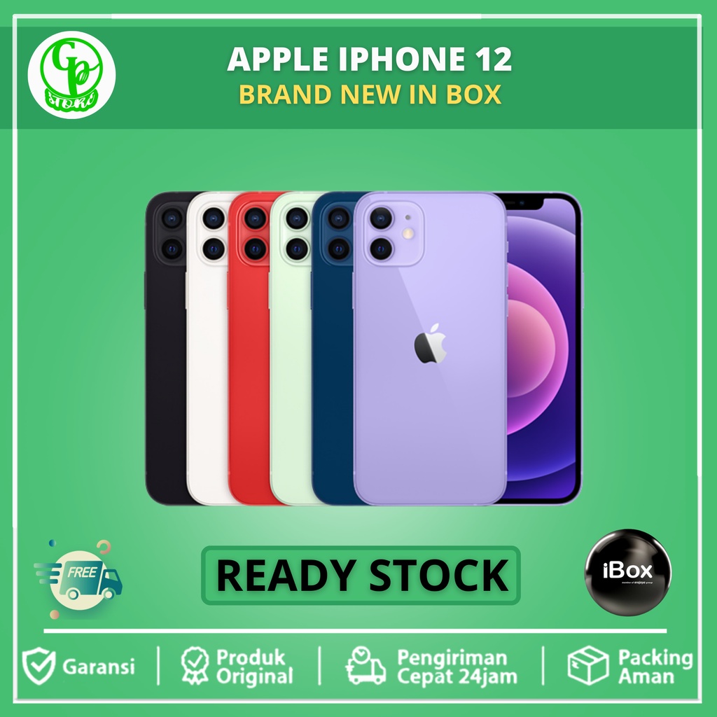 Jual Apple iPhone 12 128GB 64GB iBox Garansi Resmi | Shopee Indonesia