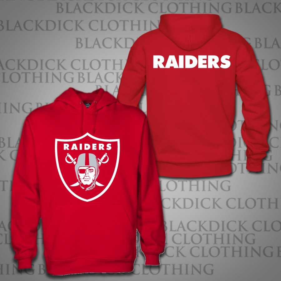 HOODIE RAIDERS MERAH