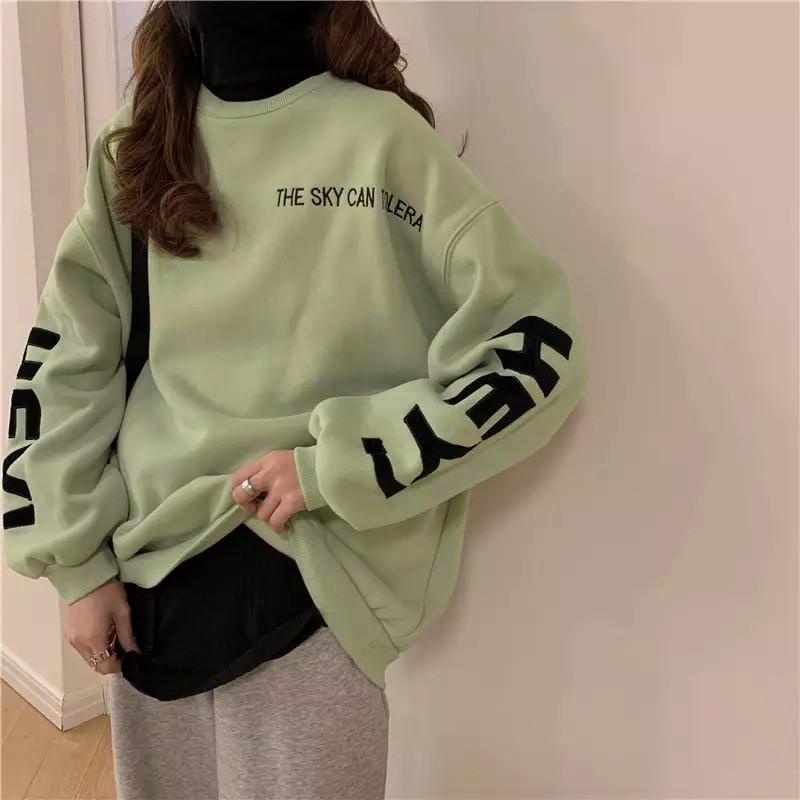 Sweater The Sky Can Wanita Oversize Korean Style