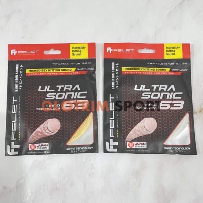 Senar Badminton FELET ULTRASONIC 63 Ultra Sonic Original