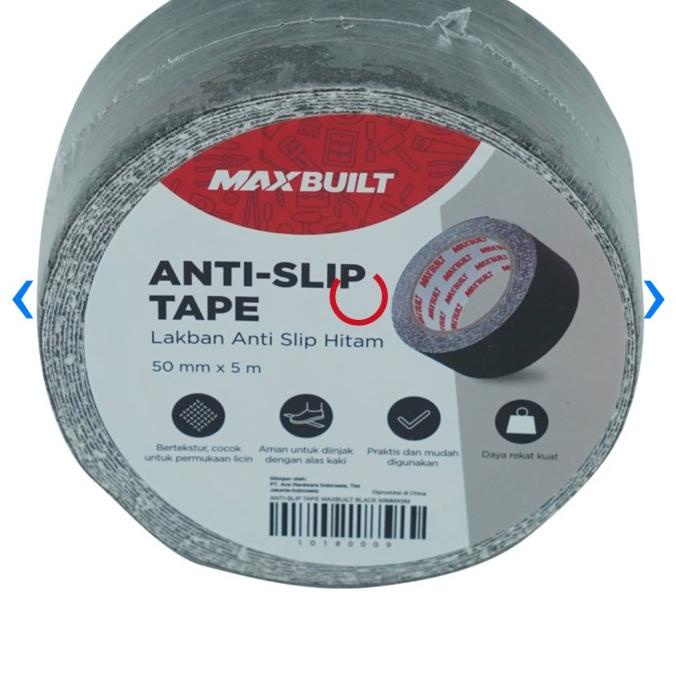

Selotip Lakban Anti Slip | Max Built Safety Walk Anti Slip Tape 5M