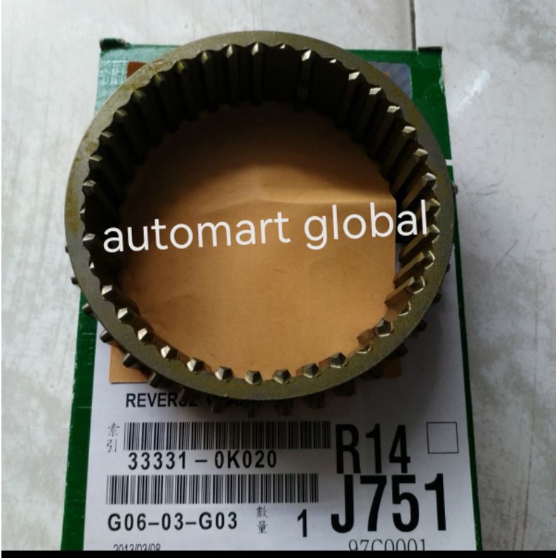 reverse gear gigi mundur innova 33331-ok020