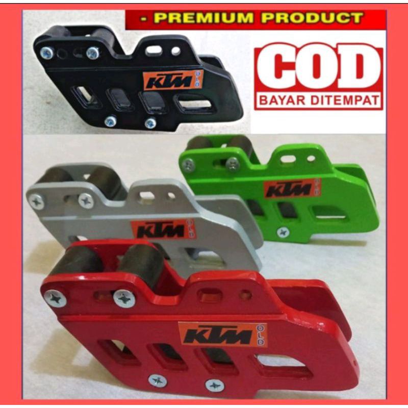 Tensioner tahanan rantai klx dtracker bf new yz crf kx model ktm bahan aluminium