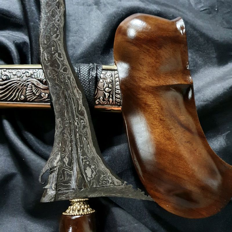 Keris Balebang Luk 7 Pamor Jala Sutera