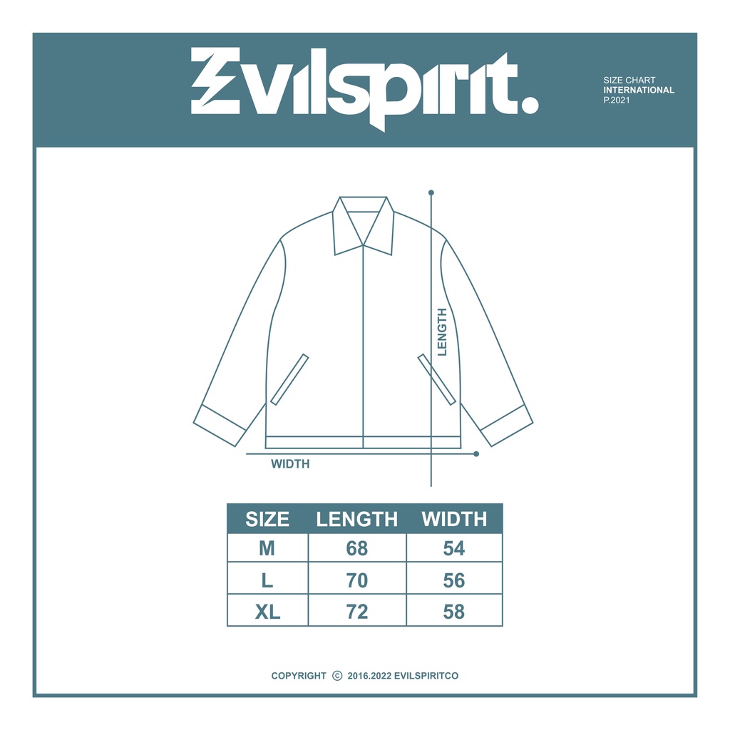 EVILSPIRIT JACKET PATCH - MOLIDIA BLACK UNISEX