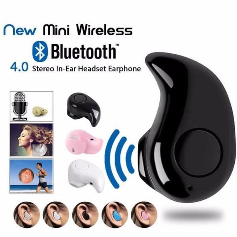 Headset Bluetoot / Headset Keong Bluetooth Wireless S530 With Mich Music and Telephone