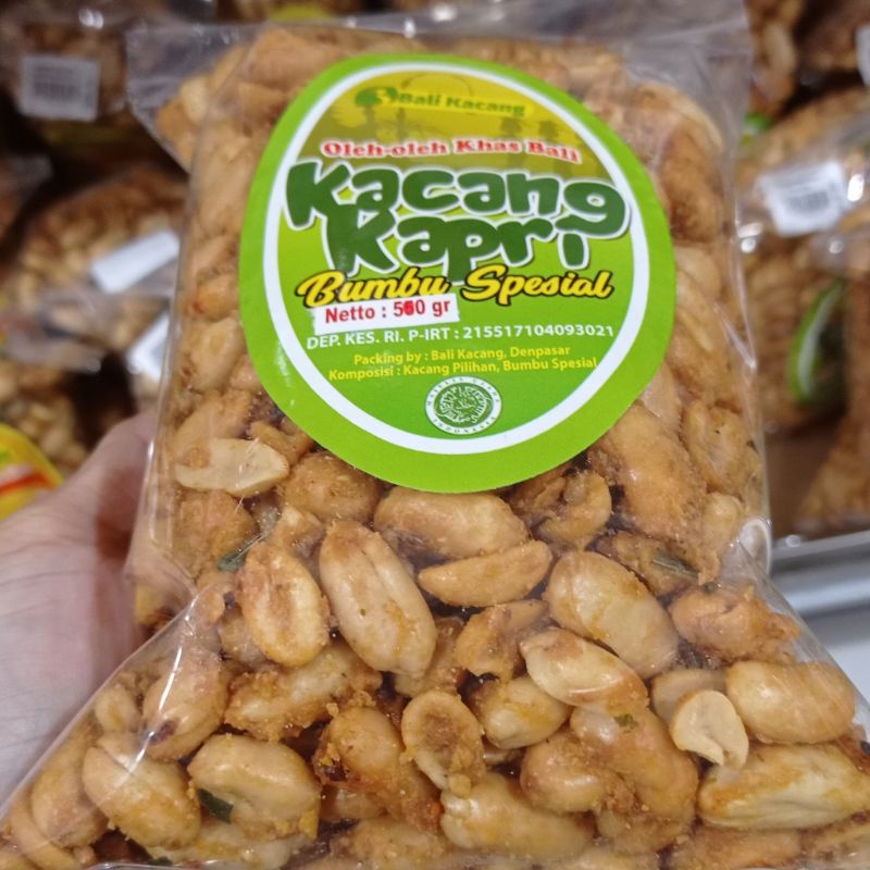 

Kacang Kapri bumbu spesial Erlangga 500gr