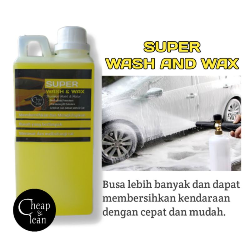 Paket Black Restorer dan Shampoo Motor