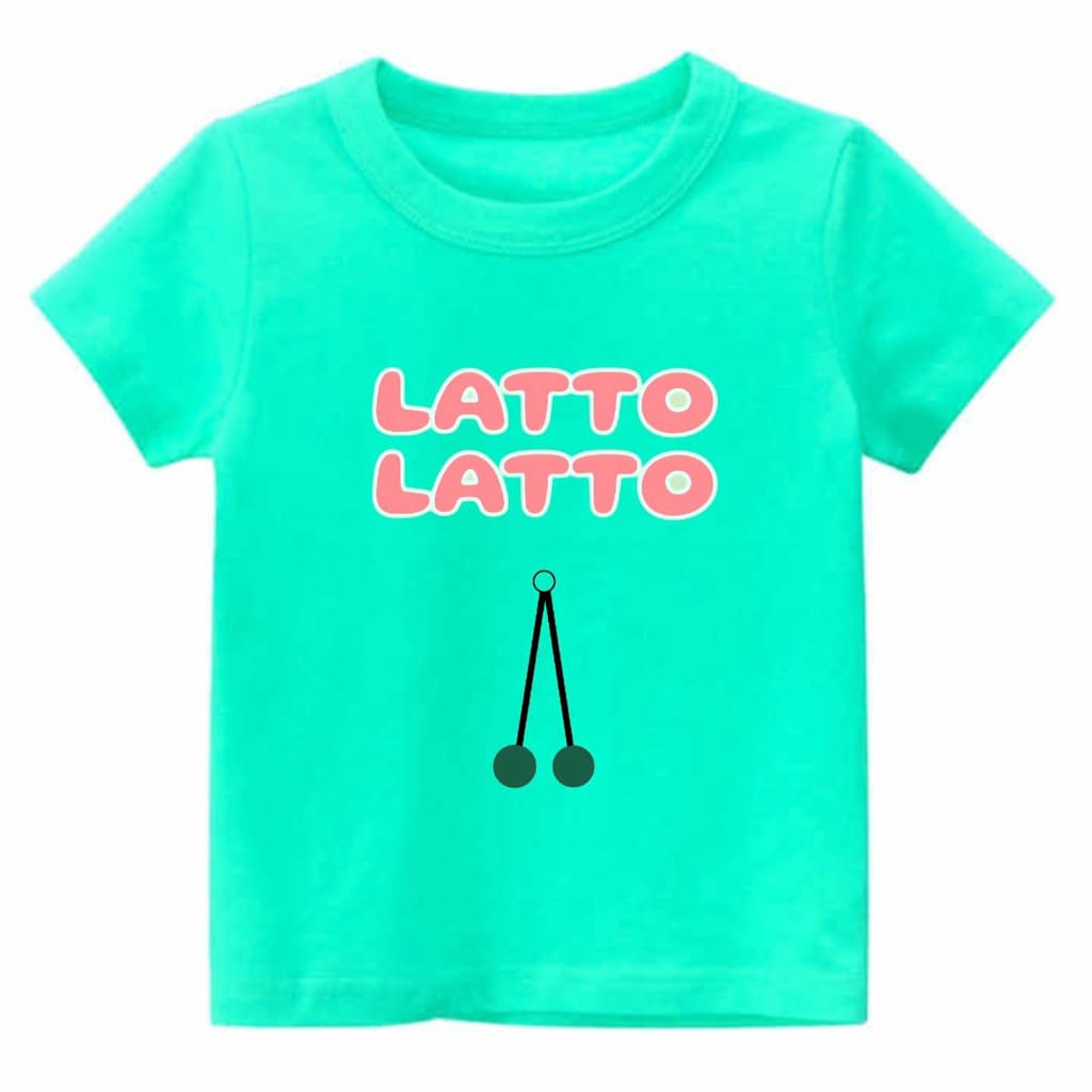 Hzl_outfit Baju Kaos Anak Anak Latto LT BAYAR DITEMPAT Kaos Baju Anak Latto