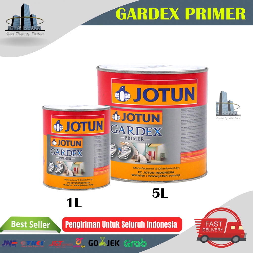 JOTUN GARDEX PRIMER / GARDEX CAT DASAR KAYU DAN BESI
