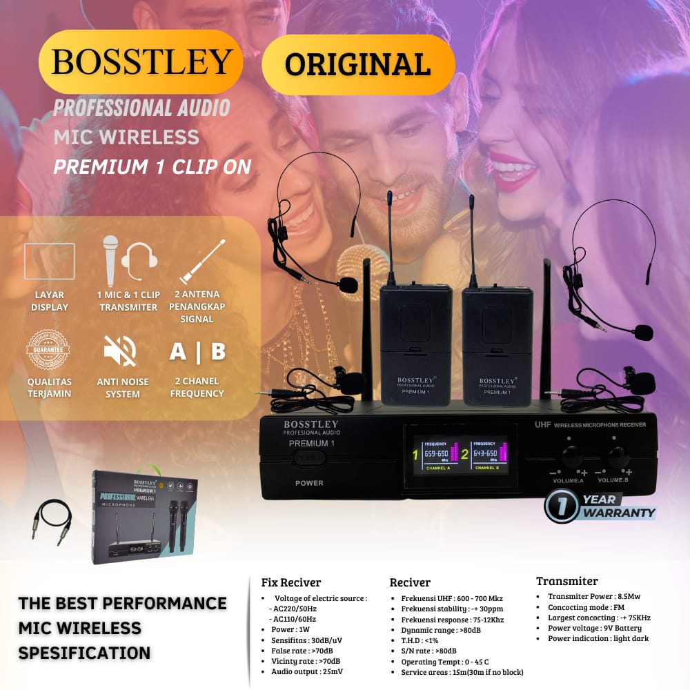mic mik wireless bosstley premium 1 microphone wireless 3 varian mic