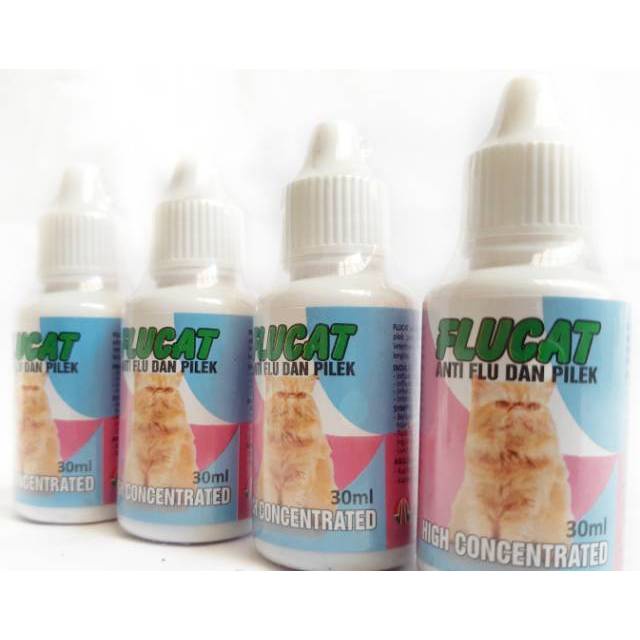 FLUCAT OBAT FLU DAN PILEK UNTUK KUCING 30ML