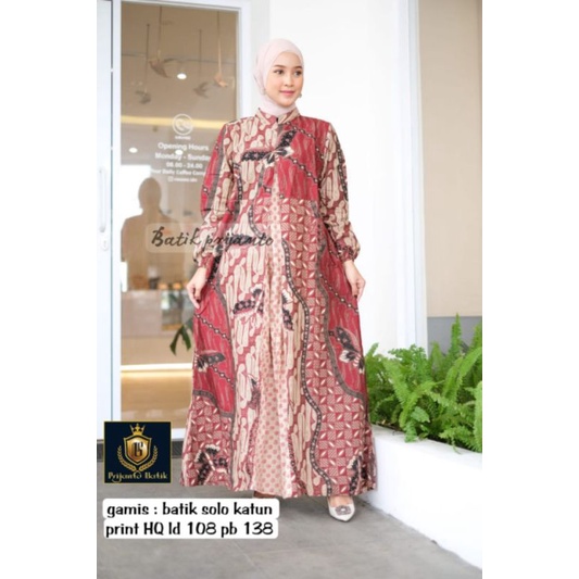 Gamis batik solo