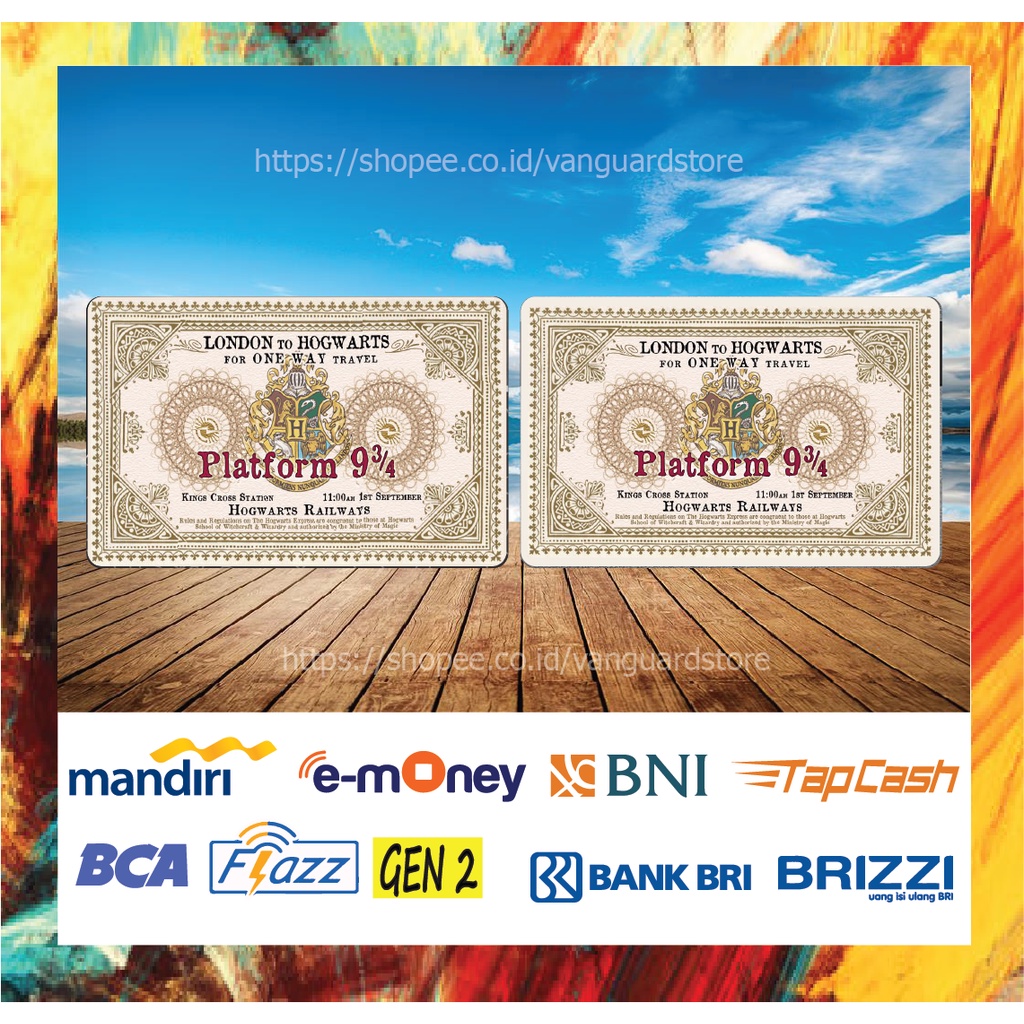 KARTU E MONEY E TOLL KARTU PLATFORM DEBIT CREDIT EMONEY MANDIRI FLAZZ BCA BNI TAPCASH BRIZZI BRI - 2 SISI