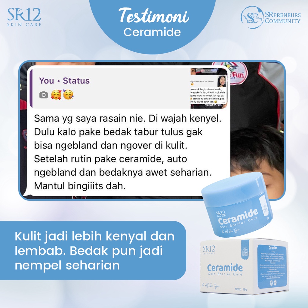 PAKET PEMULA SR12 BEST SELLER..!!! MEMPERBAIKI SKIN BARRIER KULIT / MENGEMBALIKAN KULIT WAJAH CANTIK ALAMI / PAKET SKINCARE SR 12 / PAKET LENGKAP SR12 UNTUK MEMBERSIHKAN KULIT WAJAH, SKIN BARRIER KULIT WAJAH &amp; MELINDUNGI WAJAH DARI PAPARAN SINAR UV