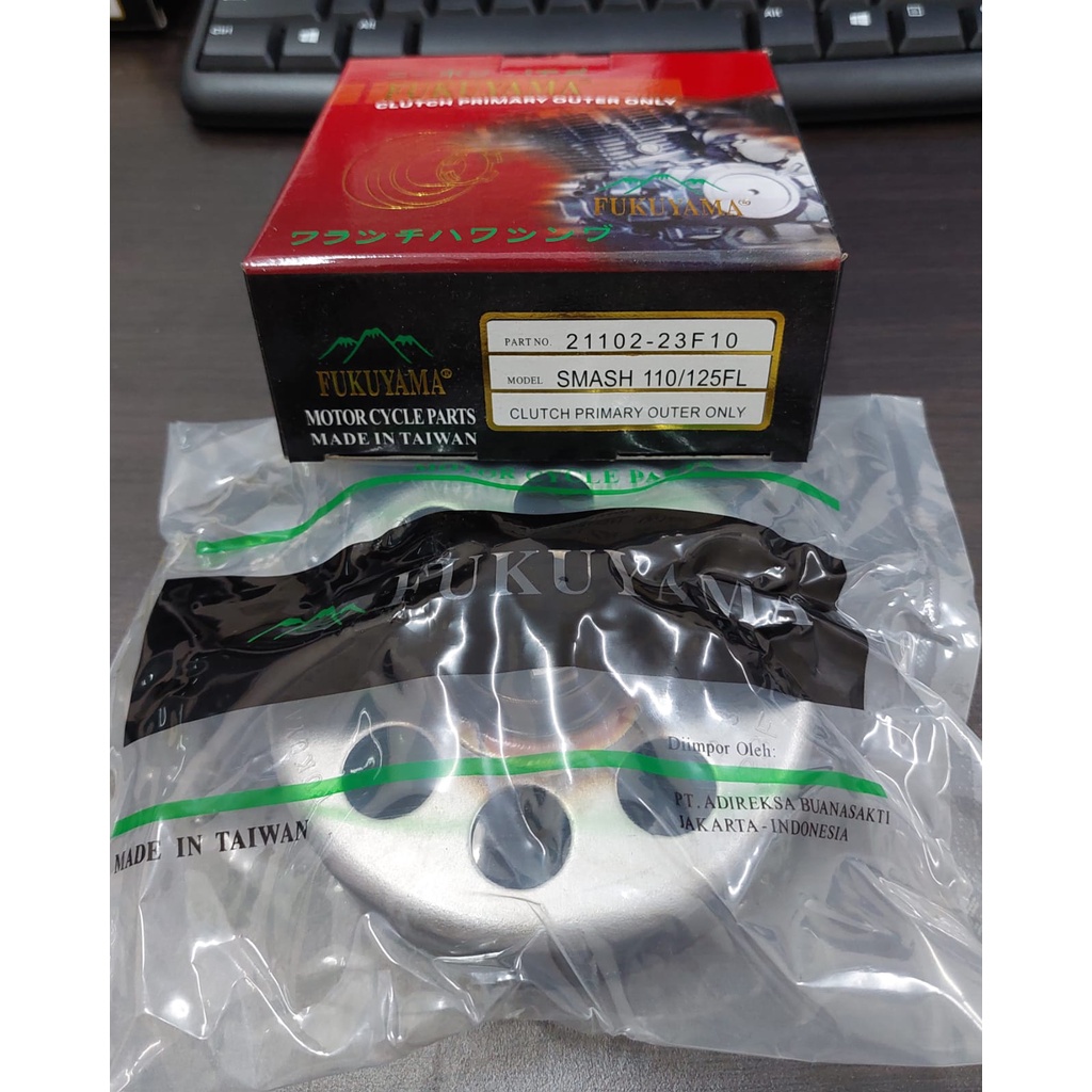 Fukuyama Rumah Primary Copling Only Rumah Kampas Kopling Ganda Mangkok Klos Suzuki Smash - Shogun 12