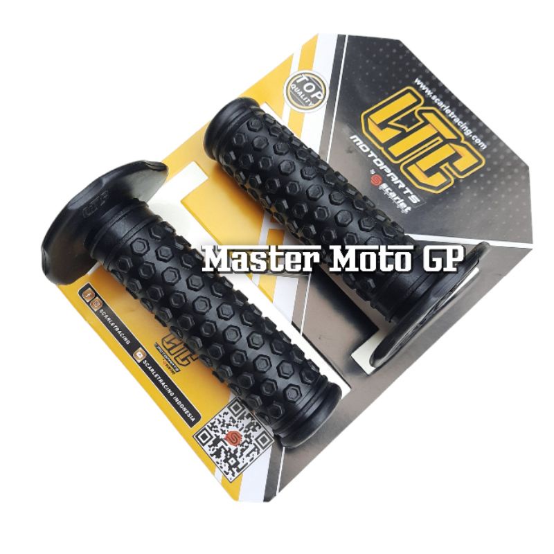 Grip LTC - 1912 model sarang tawon TEBAL dan SOFT new product LTC Grip karet LTC trail klx crf Ninja ADV Rxking x-ride sonic tiger satria vixion d'traker