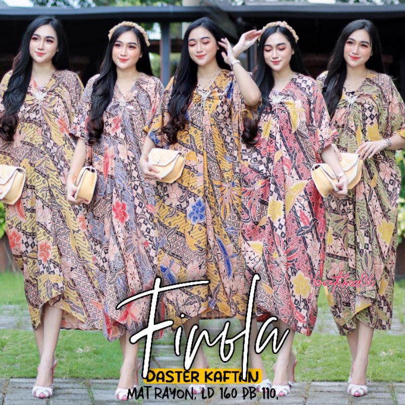 Daster wanita rayon aesthetic adem jumbo Kaftan halus baju santai ibu ibu remaja big size super besar dewasa high quality sultan mewah cantik fashion muslim andin motif batik nyaman dipakai lembut baju tidur fashion seragam kekinian terbaru alesha