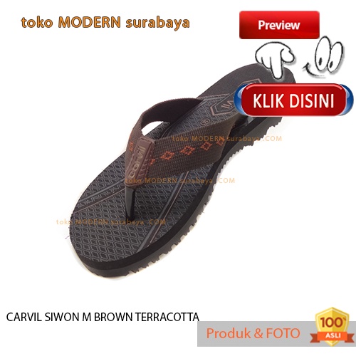 Sandal pria casual sandal jepit spons CARVIL SIWON M