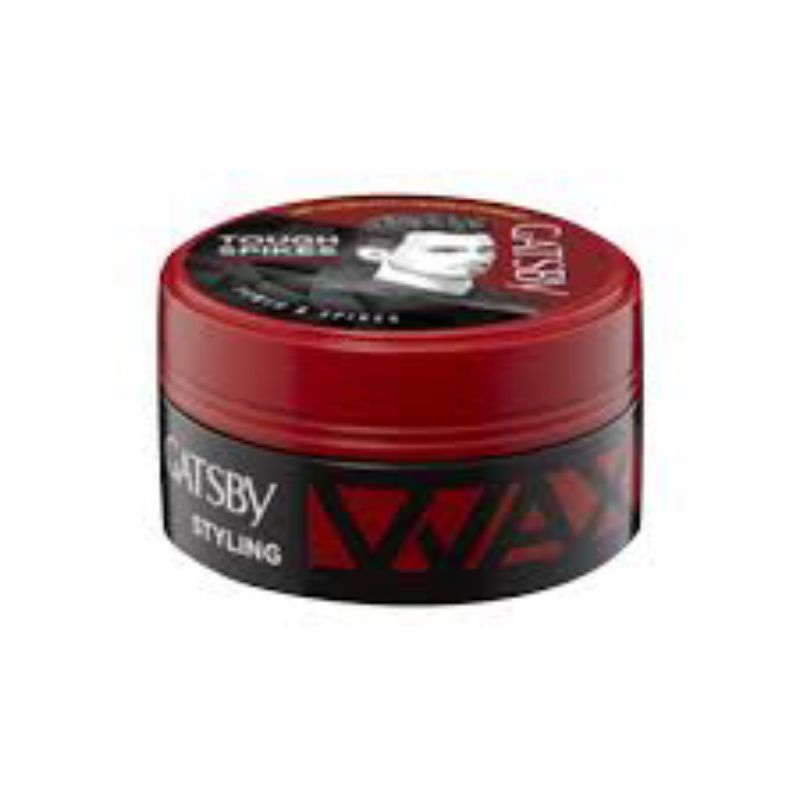 Gatsby Wax Tough Spikes Merah 25 gram | Minyak Rambut Pria