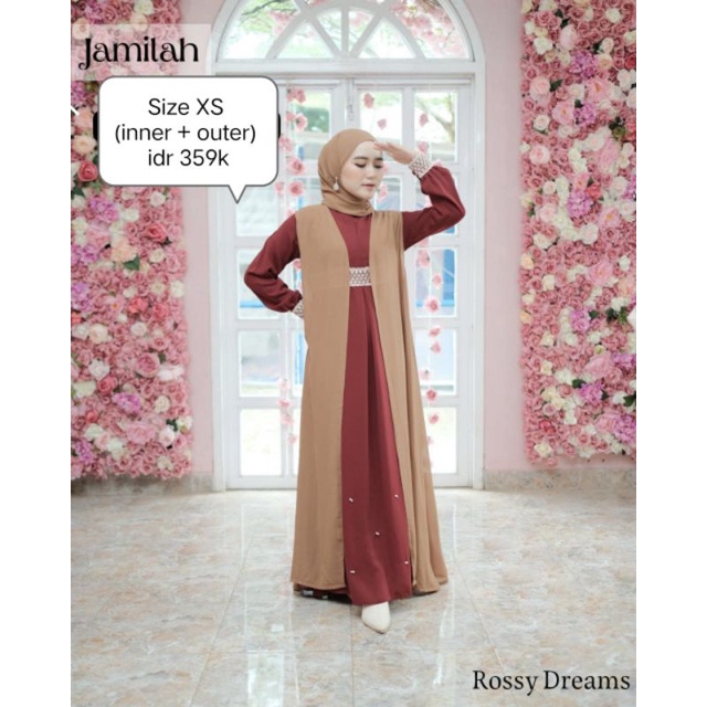 Jamilah by saima hijab ready stock